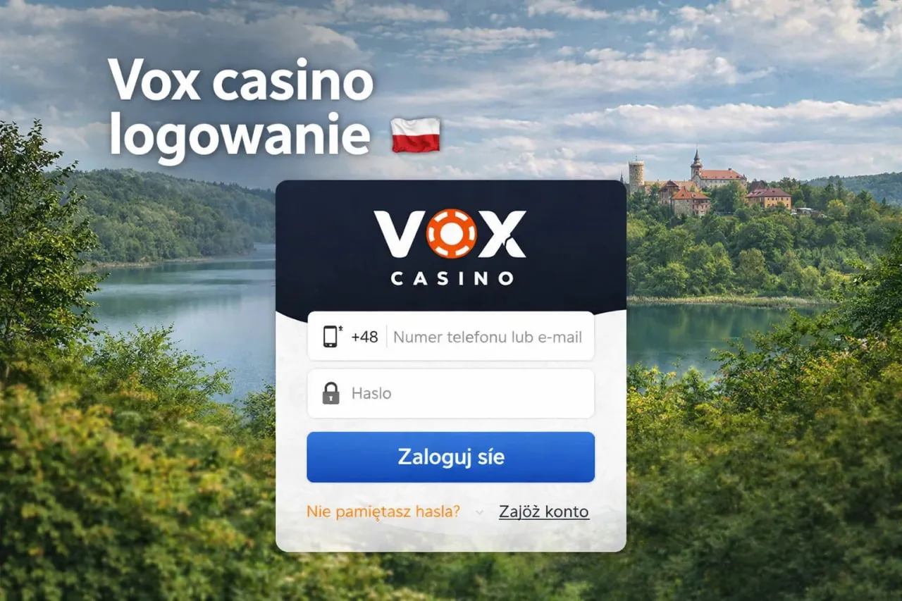 Vox Casino logowanie / Vox casino login – instrukcja i problemy